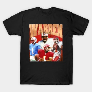 Vintage Warren Moon Retro T-Shirt